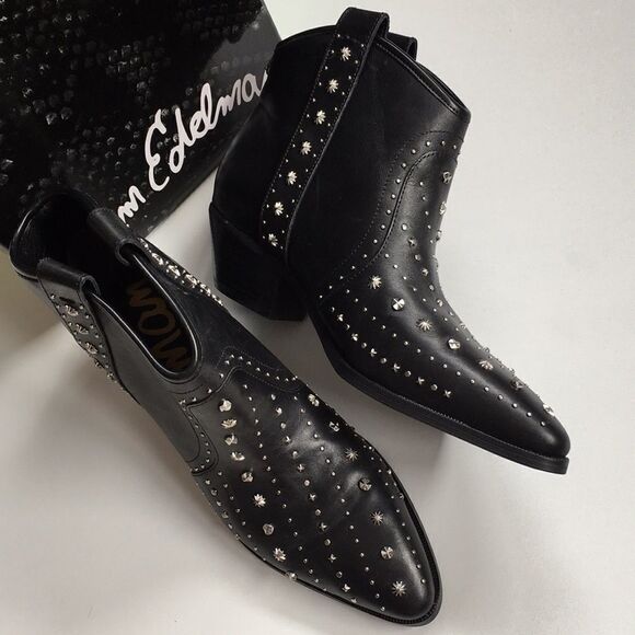 NIB Sam Edelman leather boots - Picture 2 of 7